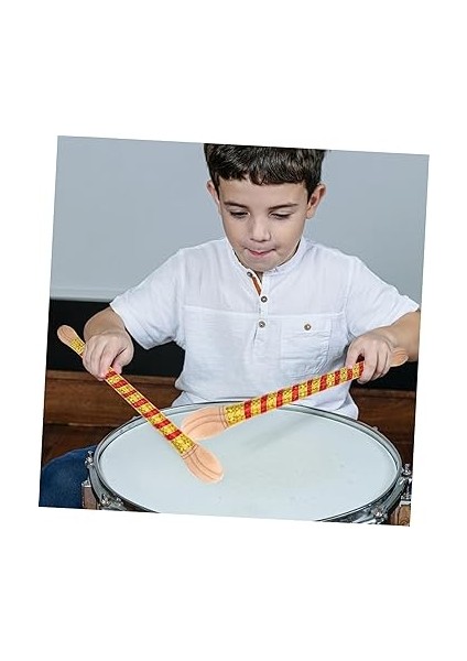 2pcs Ahşap Davul Çubukları Çocuklar Davul Çubukları Danandiya Çubukları Navratri Dandiya Için Çubuklar Davul Pratiği ve Performans Için Genç Davulcular Için Dans Dansı fırsatları
