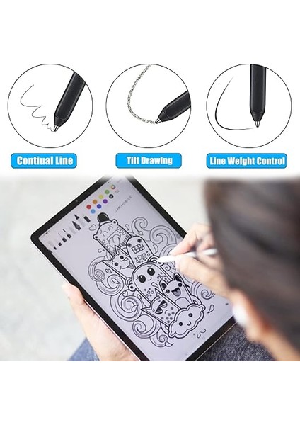 Evrensel Fit Aşınmamış Ince Titanyum Alaşımlı Ince Kalem Uçları Boox Pen 2 Pro, Ireader, Iflyytek, Lamy Al-Star Dijital Kalem, Ereader Dijital Kalem Için Tükenmez Kalem Değiştirme Ipuçları, 2 Adet indirimleri