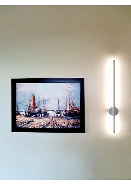 Modern Dekoratif LED Duvar Aplik - Beyaz Kasa (6500K Beyaz Işık) fiyatları