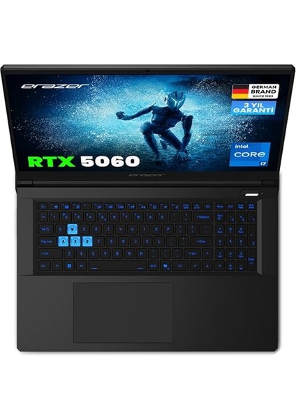 Defender 17 P1 MD600007 Intel Core I7 13620H 16GB Ram 1tb SSD RTX5060 17.3" 240Hz IPS Qhd Freedos Oyuncu Laptop fırsatları