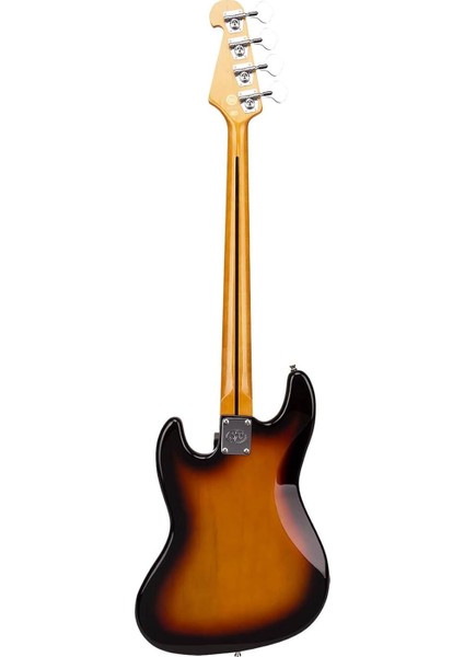 SJB62C+/3TS Tortoise Shell Pickguard Bas Gitar, 3-Tone Sunburst fiyatları