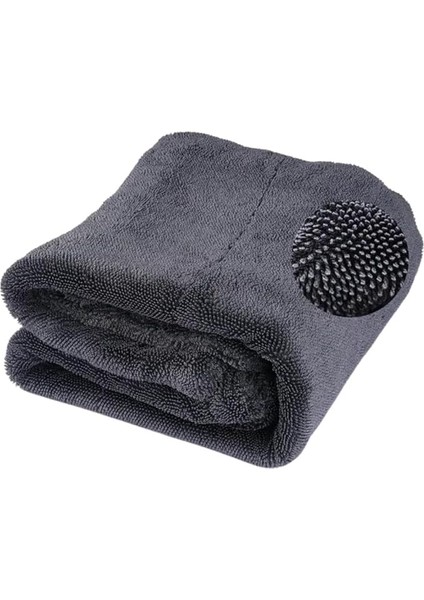 Profesyonel 40X60CM 1200GSM Ultra Kalın Mikrofiber Araç Kurulama Havlusu Oto Yıkama Bezi Kurutma Havlusu