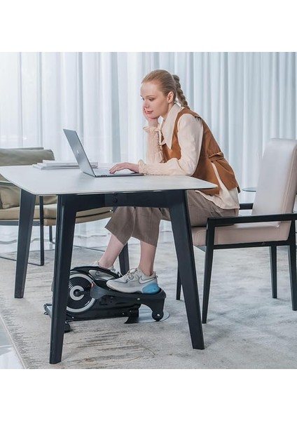 Masa Altı Sessiz Manyetik Dirençli 2ın1 Taşınabilir Eliptik Makine Ekranlı Kondisyon Bisikleti fiyatları