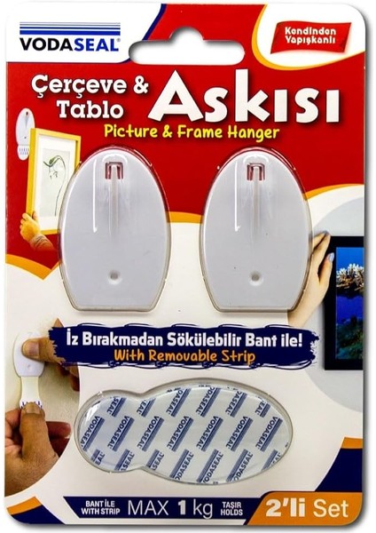 Çerçeve Tablo Askısı 2'li Set