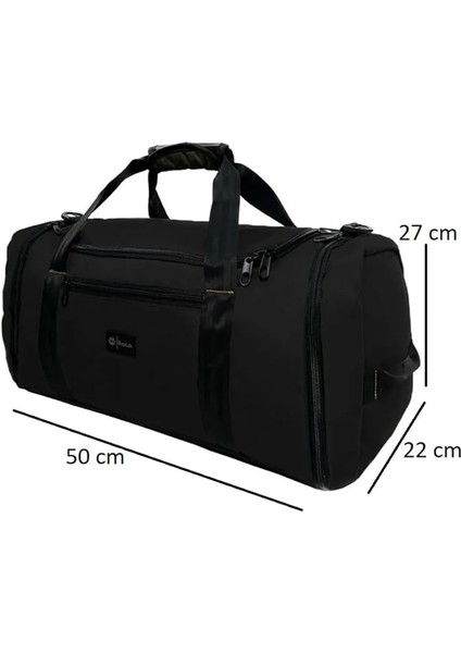 Su Geçirmez Kumaş Seyahat/spor Çantaso 1052 (Siyah) modelleri