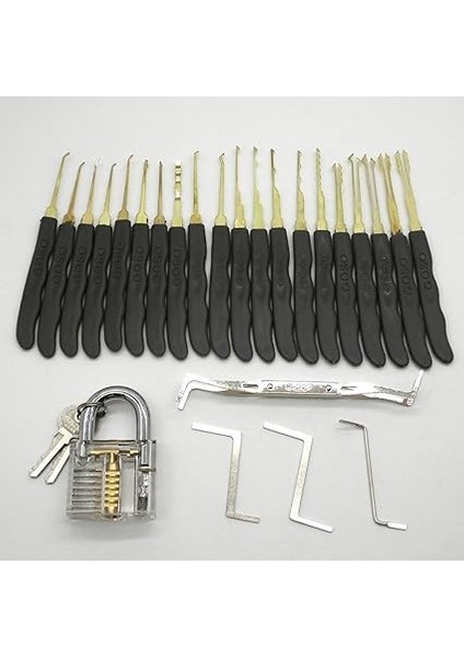 Sky-Welle 32 Parça Kilit Toplama Seti - Açıcı ve Seçimleri, Çilingir Toplama Tabancası fırsatları