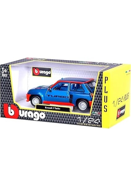 Renault 5 Turbo Model Araba - Mavi Turuncu indirimleri