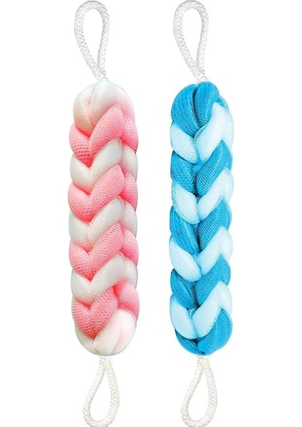 Uzayabilen Elastik Banyo Lifi - Premium Düğümlü ve Uzun Banyo Lifi, Esnek ve Yumuşak Derinlemesine Temizlik Için, Köpüren ve Dayanıklı Vücut Fırçası indirimleri