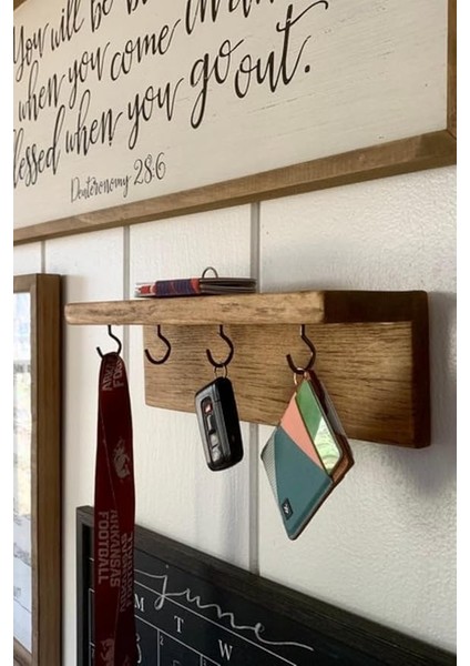 Giriş Yolu Düzenleyici, Maske Askısı, Anahtarlık, Cüzdan, Anahtar Kancaları, Organizasyon. Yüzer Raf