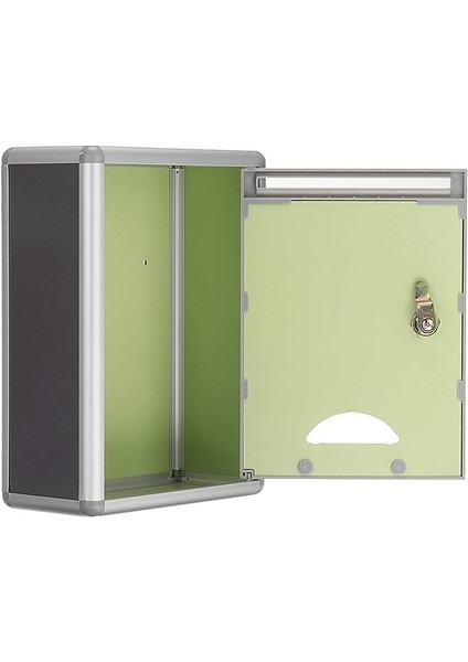 Alüminyum Posta Kutusu, Dış Mekan, Kilitlenebilir Posta Kutusu, Duvara Monte modelleri