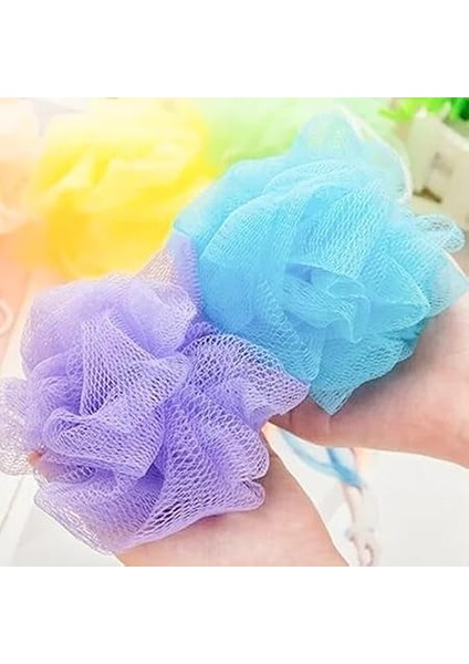 Home Renkli Peluş Lif: Yumuşak ve Etkili Vücut Yıkama Lifi 3 Adet, Duş ve Banyo Için Mükemmel Temizlik fırsatları
