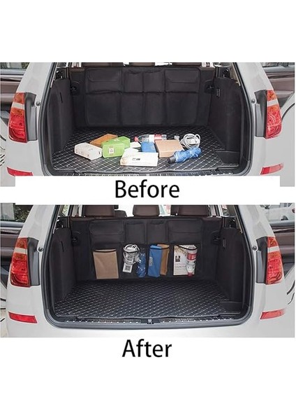 8 Cepli Araç Bagaj Düzenleyici Çanta Organizer Araba Çantası Oto Içi Eşya Düzenleme Malzeme Çantası fiyatları