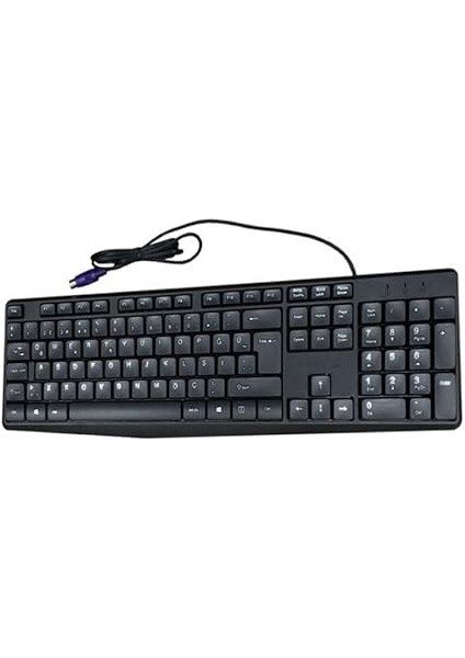 Girişli Klavye Yuvarlak Girişli Ps2 Klavye 1.2 Metre Kablo Uzunluğu indirimleri