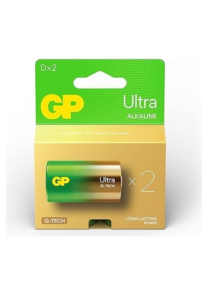 D Mono Batarya Alkalin Ultra 1,5V 2 Adet fiyatları