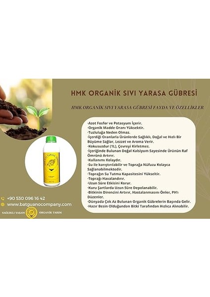 Sıvı Yarasa Gübresi %100 Organik Bat Guano 20 Litre indirimleri