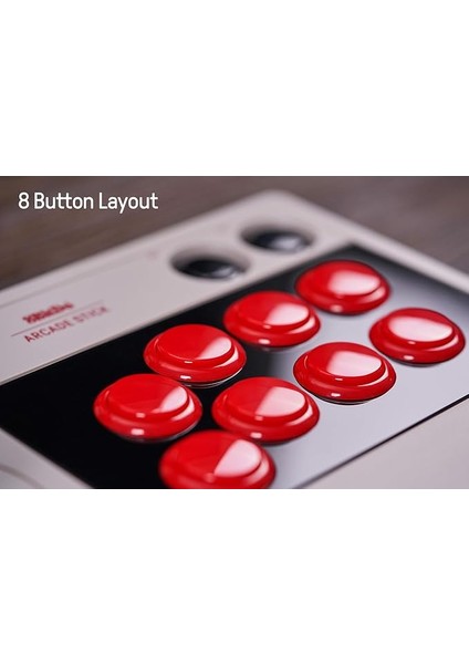 Nintendo Switch ve Windows Için Bluetooth Arcade Stick - Nintendo Switch [ fırsatları