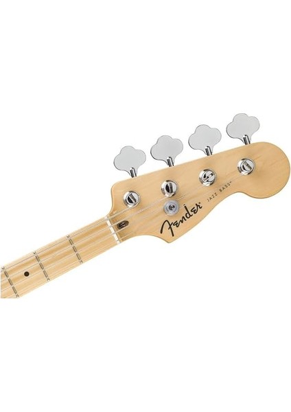 Standard Jazz Bass Black - Maple Bas Gitar fırsatları