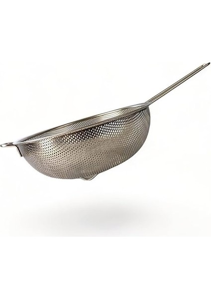 Saplı Paslanmaz Çelik Süzgeç, Büyük Boy Metal Süzgeç 22 * 10 cm - Estetik ve Dayanıklı: Saplı Paslanmaz Çelik Süzgeç - Büyük Boy Metal Süzgeç ile Mutfakta Filtreleme Işlerini Kolaylaştırın! indirimleri
