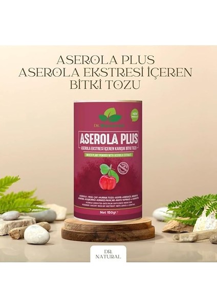 Natural Aserola Plus Karışık Bitki Tozu Barbados Kirazı Acerola Çayı 150 gr fiyatları