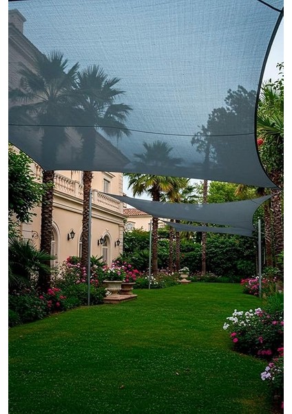 Gölgeleme Oranlı Hdpe Gölgelik File – 4m x 3m, 140GR/M², Uv Koruma, Kuşgözü Takviyeli, Bahçe Teras Balkon Için (Gri) fiyatları