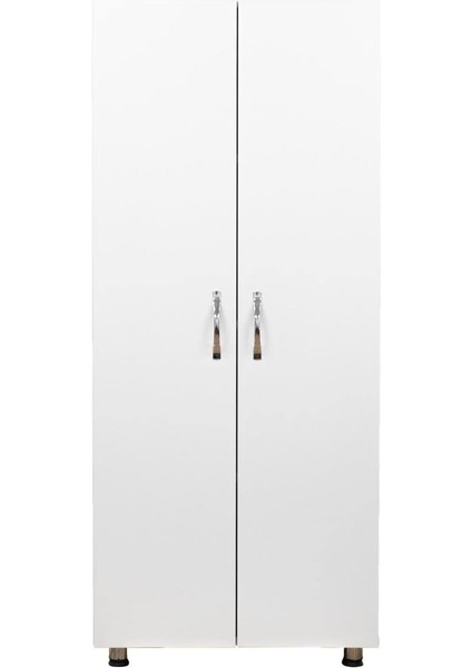 Life 2 Kapaklı 4 Raflı Mutfak Dolabı Banyo Dolabı Çok Amaçlı Dolap Beyaz modelleri