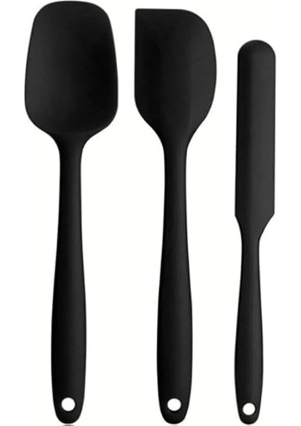 Yanmaz Yapışmaz Silikon 6'lı Pasta, Yumurta Fırçası, Kaşık Bıçak, Spatula Mutfak Seti modelleri