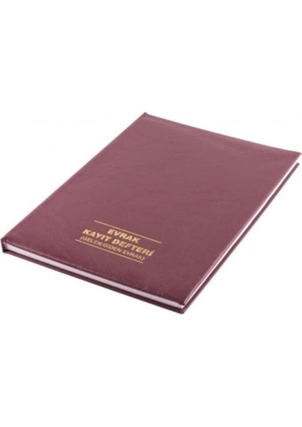 Evrak Kayıt Defteri (Gelen Giden) Suni Deri 100 Yaprak 22X32