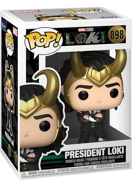Pop Figür: Marvel Loki – President Loki