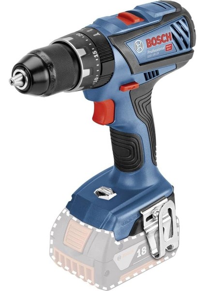 Professional 18 V Sistem Akülü Darbeli Matkap Gsb 18V-28 (Maks. Tork 63 Nm, Pil/şarj Cihazı Dahil Değildir)