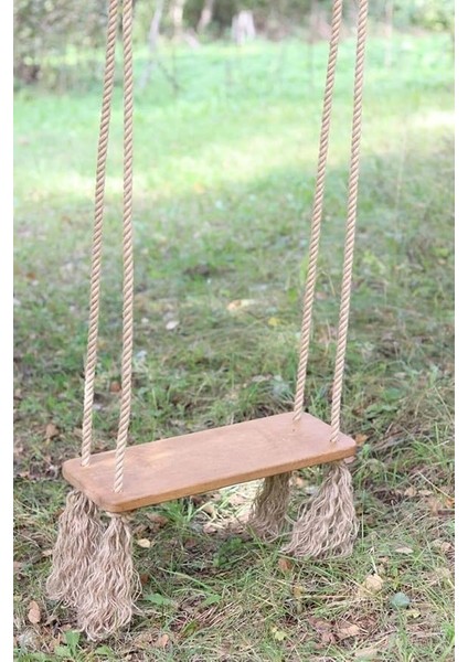 Halatlı Ahşap Salıncak