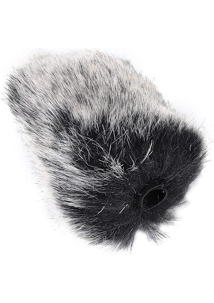 Açık Havada Kayıt Için Yüksek Kaliteli Mikrofon Ön Camı - Rüzgar Filtreleme ve Ses Koruması [siyah + Beyaz, S/m/l Boyutlar] (M) fırsatları