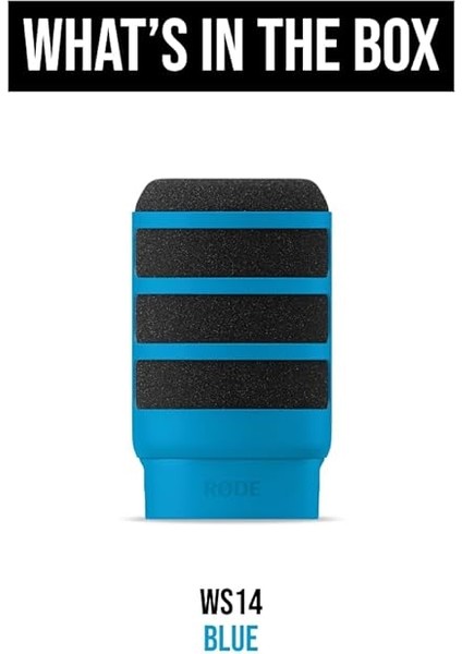 WS14 Podmic ve Podmic USB Için Premium Pop Filtresi (Mavi) fırsatları