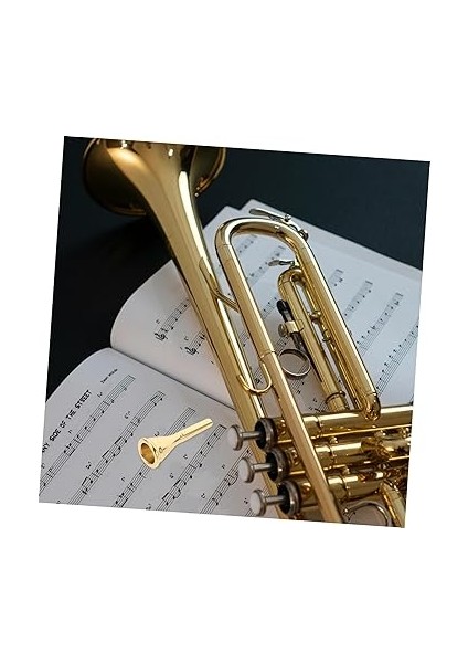 Fransız Korno Ağızlık Değişimi - Korno Enstrümanlar Için Metal Korno Ağızlık - Çok Yönlü Müzik Aksesuarı fırsatları