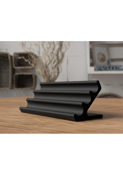 Modern Şık Kalem Standı Dolma Kalemlik Plastik Siyah THREENM369 modelleri