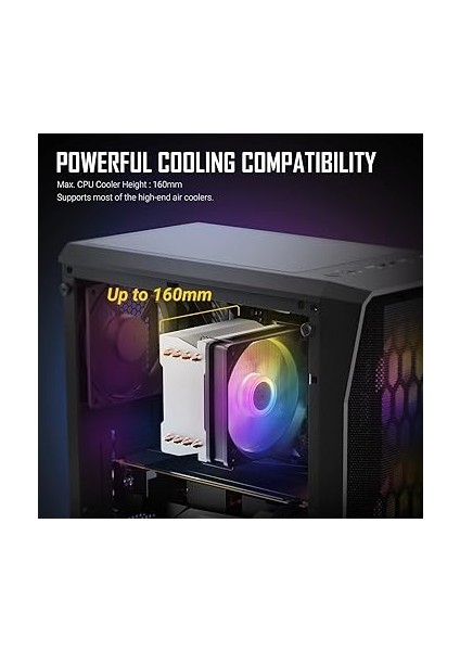 New Gaming NX360 Midi Tower Kasa, Siyah fırsatları