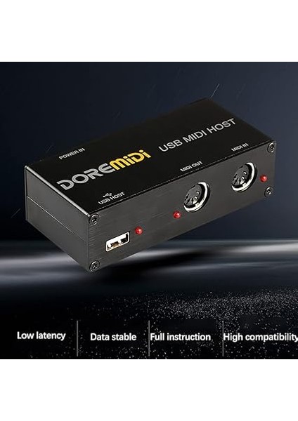 USB - Mıdı Host Gitar Efektör Mıdı Synthesizer Mıdı Jeneratör Mıdı Arayüz Cihazları Elektronik Enstrüman Ekipmanı modelleri