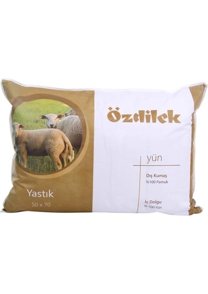 Yün YASTIK%100 Yün Woolmark