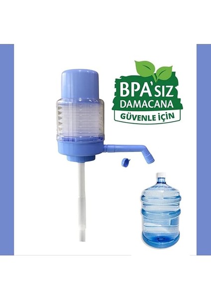 Şeffaf Vakumlu Turbo Manuel Damacana Su Pompası, Sprenda fiyatları