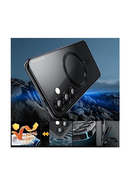 Galaxy S24 Fe Için Magsafe ile Uyumlu Kılıf Kroin Darbelere Dayanıklı Sararma Karşıtı Lens Koruyuculu Güçlü Manyetik Tutuş Samsung Galaxy S24 Fe Için Magsafe ile Uyumlu Kılıf fiyatları