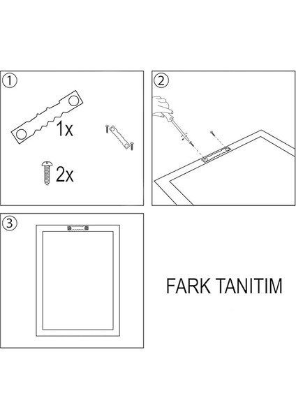 Tanıtım Premium Masif Çam Çerçeve - 3mm Mdf Arkalık - 500 Mikron Kırılmaz Şeffaf Pvc Ön Koruma - Şık ve Dayanıklı Duvar Ahşap Çerçevesi (Siyah, 21CM x 30CM) indirimleri