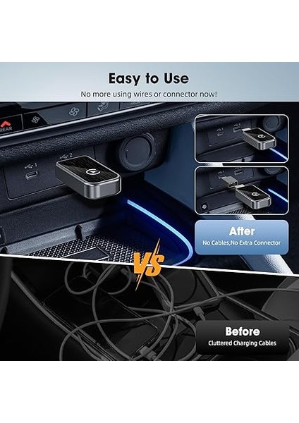 Carplay ve Android Auto Kablosuz Multimedya Adaptörü Cps fırsatları