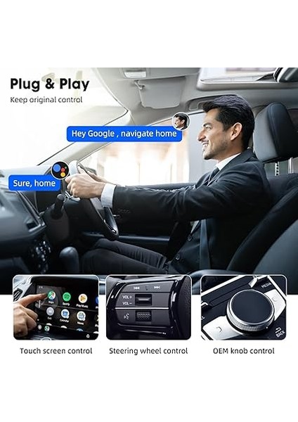 Carplay ve Android Auto Kablosuz Multimedya Adaptörü Cps indirimleri