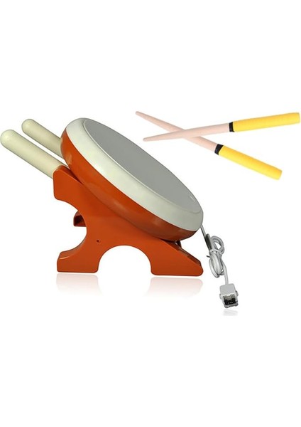 1çift Takım Taiko Davul Çubukları Hafif Ahşap Davul Çubukları Kolay Kullanım Için Taşınabilir Perküsyon Aletleri Sarı