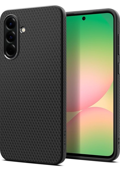 Galaxy A56 Kılıf Liquid Air Matte Black - ACS09291
