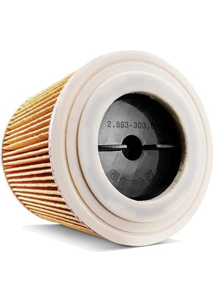 Orijinal Kartuş Filtresi Kfı 3310: 1 Adet, 1 Parça, Kärcher Islak/kuru Elektrikli Süpürge ve Elektrikli Süpürge ile Uyumlu, Ürün Numarası 2.863-303.0 fırsatları