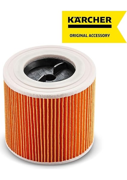 Orijinal Kartuş Filtresi Kfı 3310: 1 Adet, 1 Parça, Kärcher Islak/kuru Elektrikli Süpürge ve Elektrikli Süpürge ile Uyumlu, Ürün Numarası 2.863-303.0 indirimleri