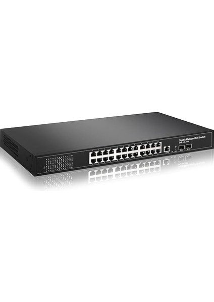 24 Port Full Gıgabıt Managed Swıtch+2sfp Slots fiyatları