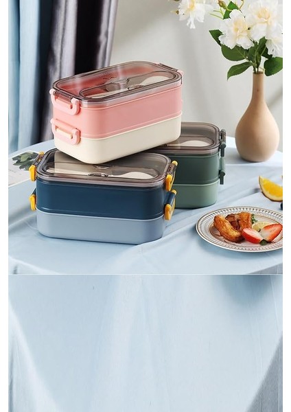 Bento Lunch Box Ofis-Okul Için Yeni Nesil Sefer Tası -Çorba Kaseli Model-Paslanmaz Çelik Pembe fırsatları