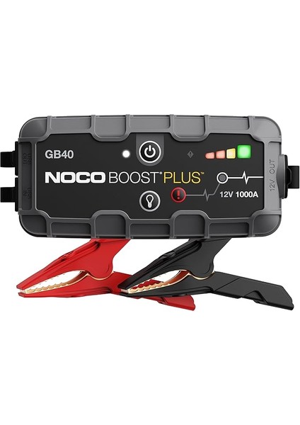 Genius GB40 12V 1000AMP Ultrasafe Lityum Akü Takviye + Powerbank + LED Lamba
