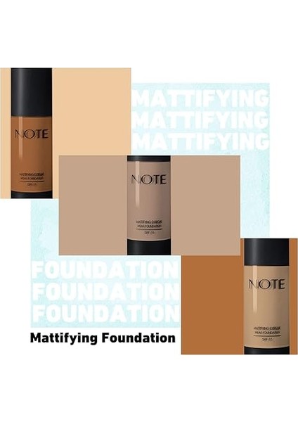 Mattifying Extreme Wear 01 Beige Mat Bitişli Spf 15 Kapatıcı Fondöten fırsatları